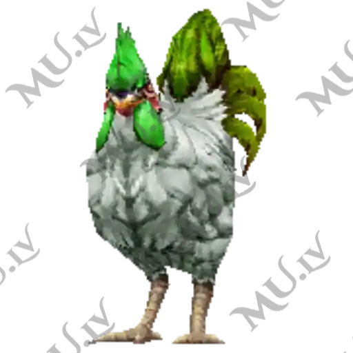 Green Rooster